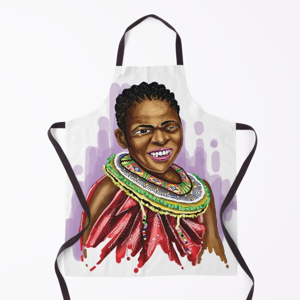 Item preview, One eyed Masai African Woman Smiling designed and sold by Kainene.