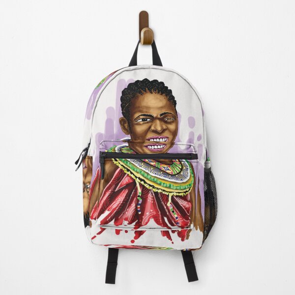 Item preview, One eyed Masai African Woman Smiling  designed and sold by Kainene.