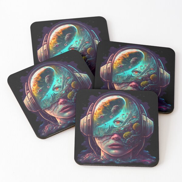 Item preview, Astronaut|Trippy|Dark| designed and sold by MindTankArt.