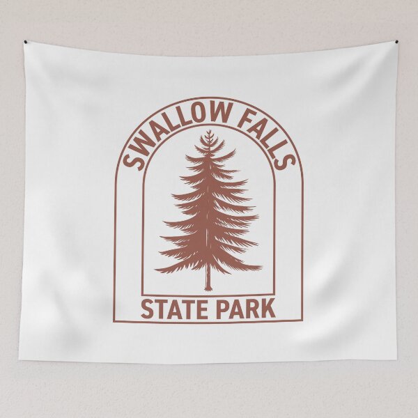 Item preview, Swallow Falls State Park Maryland Vintage Tree designed and sold by HalpinDesign.