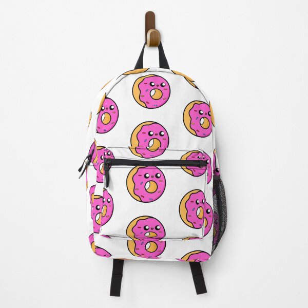 Item preview, Cute Cartoon Donut || Pink || Kawai designed and sold by cookingwithten.