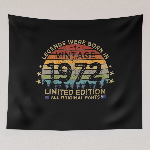 Item preview, Australian Birthday Legends Were Born In 1972 Vintage designed and sold by cssdru.