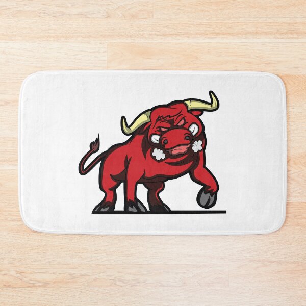 Item preview, Angry Red Bull Furious Graphic Design designed and sold by zoripet Store.