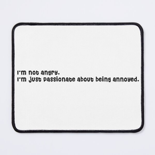 Item preview, I'm not angry designed and sold by Cattynella.