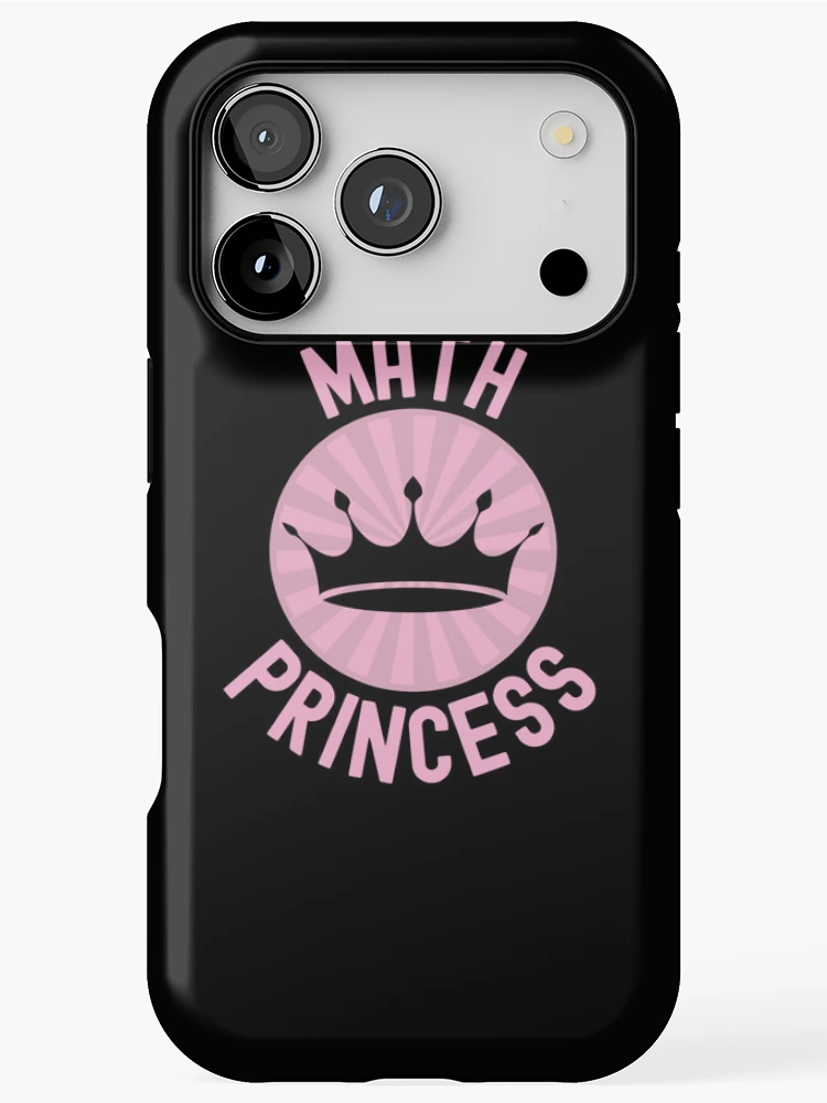 Thumbnail 1 of 4, iPhone Case, Math Princess - Math Lover, Math Teacher, Math Professor, Math Nerd, Mathematics, Statistics, Laboratories designed and sold by jadedscientist.