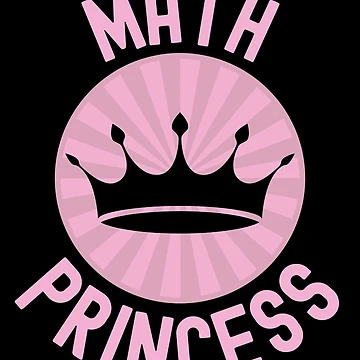 Artwork thumbnail, Math Princess - Math Lover, Math Teacher, Math Professor, Math Nerd, Mathematics, Statistics, Laboratories by jadedscientist
