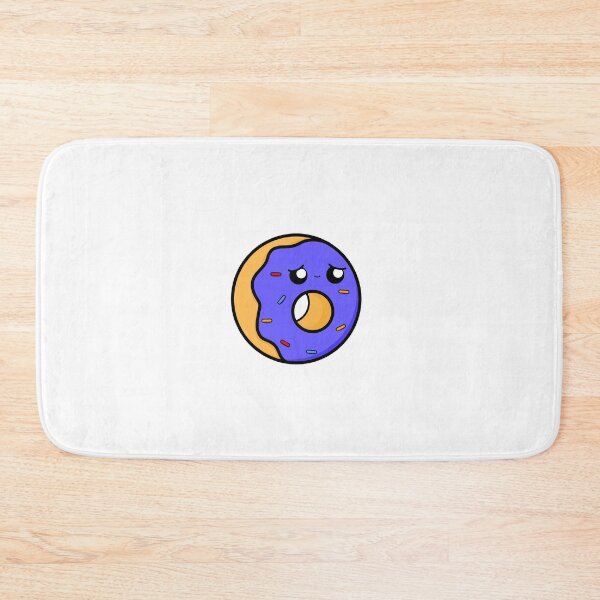 Item preview, Cute Cartoon Donut || Blue Shy || Kawai designed and sold by cookingwithten.