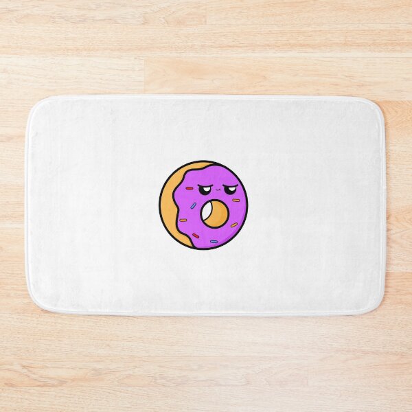 Item preview, Cute Cartoon Donut || Purple || Kawai designed and sold by cookingwithten.