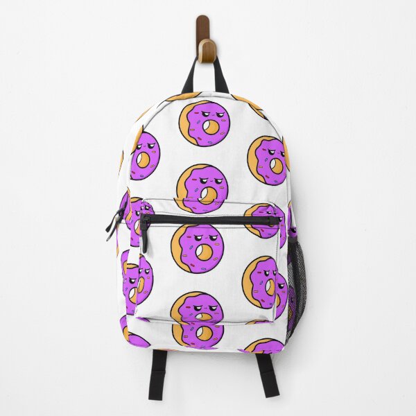 Item preview, Cute Cartoon Donut || Purple || Kawai designed and sold by cookingwithten.