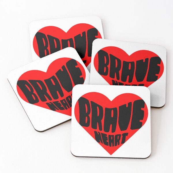 Item preview, "Brave Heart" Be Brave And Follow Your Dreams designed and sold by Josh Ajay Designs.