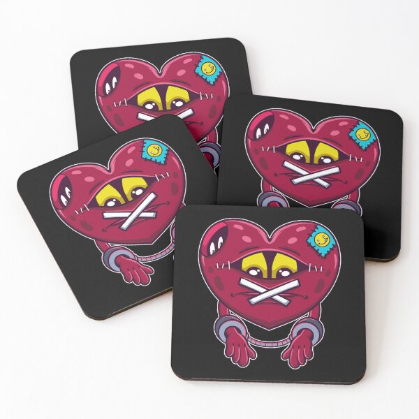 Item preview, love is silent cartoon designed and sold by behold27.