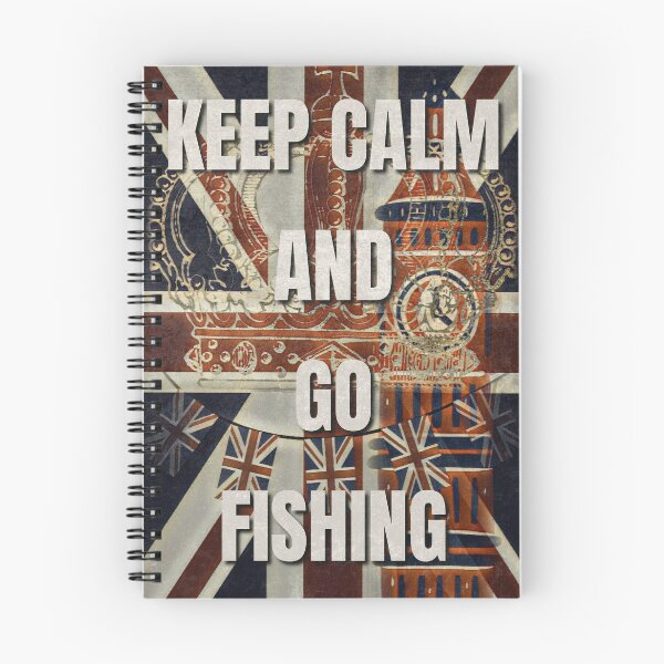Item preview, Keep Calm and Go Fishing designed and sold by ALesterDesign.