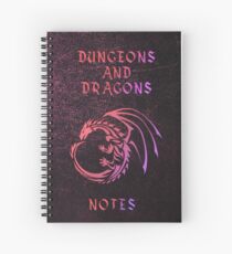Dungeons and Dragons Notizbuch Spiralblock