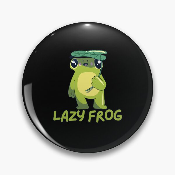 Item preview, Lazy Frog - Aesthetic Design  designed and sold by UniqqFactory.