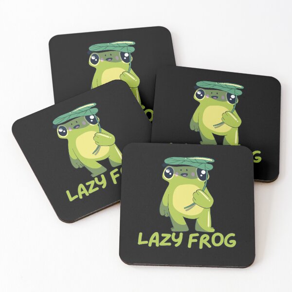 Item preview, Lazy Frog - Aesthetic Design  designed and sold by UniqqFactory.