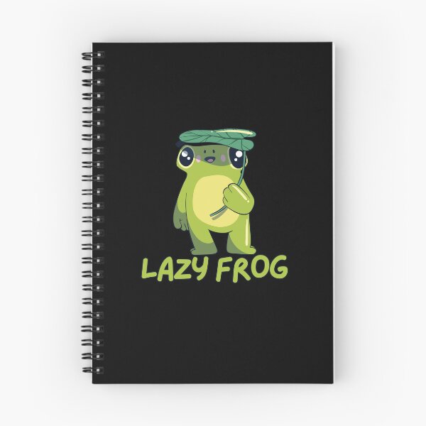 Item preview, Lazy Frog - Aesthetic Design  designed and sold by UniqqFactory.