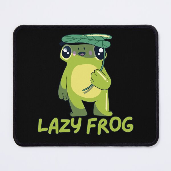 Item preview, Lazy Frog - Aesthetic Design  designed and sold by UniqqFactory.