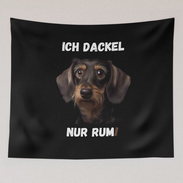 Item preview, Sweet Wire-haired Dachshund - I Just Dachshund Around! 4 designed and sold by PD-Store.