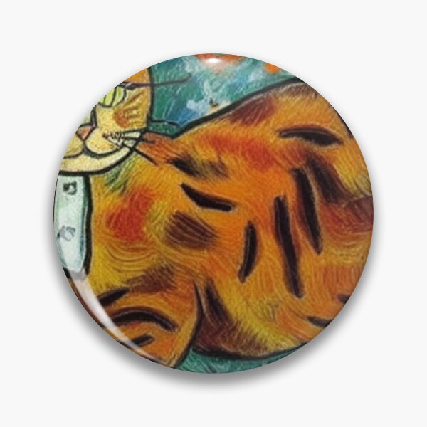 Item preview, Cat Vangogh designed and sold by Ashley Lustful.