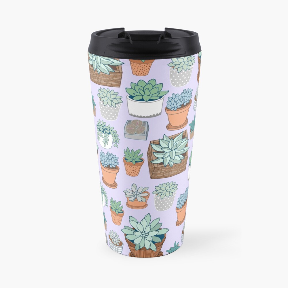 Succulent Love Travel Mug