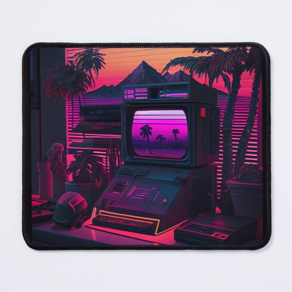 Item preview, Synthwave Work from Home designed and sold by LukeAiWalker.