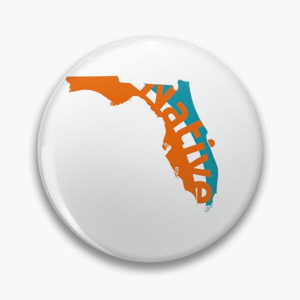 Item preview, Florida Native Orange and Aqua designed and sold by Eric Barber.
