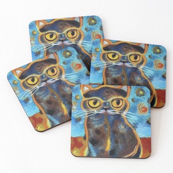 Item preview, Cat Vangogh designed and sold by Ashley Lustful.