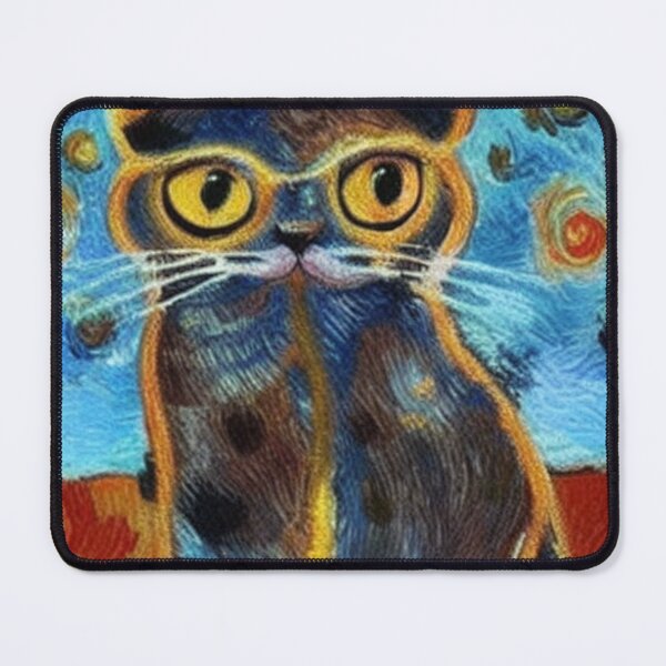 Item preview, Cat Vangogh designed and sold by Ashley Lustful.