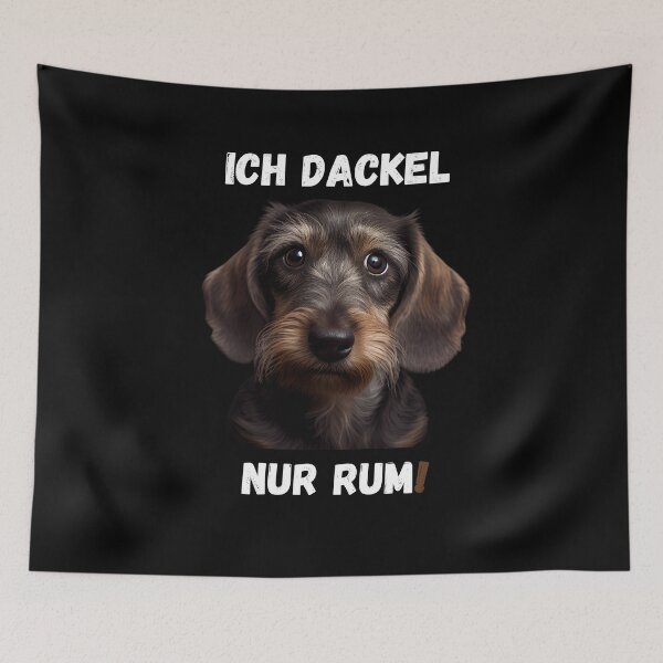 Item preview, Sweet Wire-haired Dachshund - I Just Dachshund Around! 3 designed and sold by PD-Store.