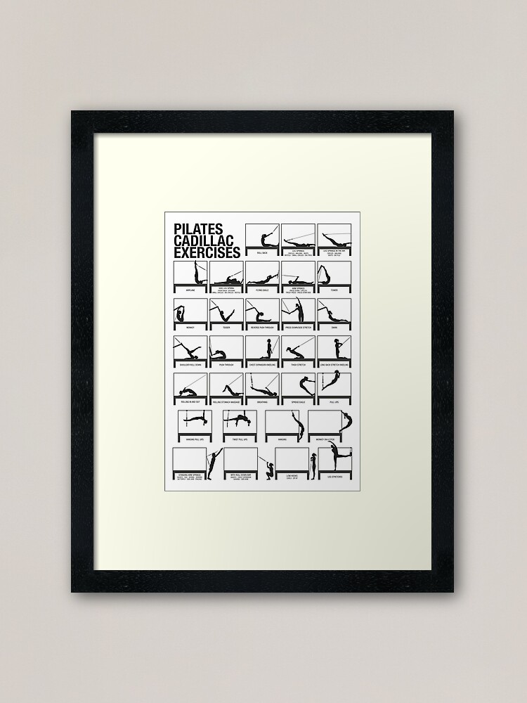 PILATES REFORMER Poster for Sale by WArtdesign