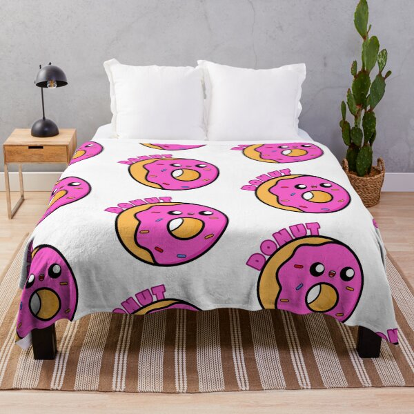 Item preview, Cute Cartoon Donut || Pink Donut || Kawai designed and sold by cookingwithten.