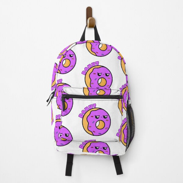Item preview, Cute Cartoon Donut || Purple Donut || Kawai designed and sold by cookingwithten.