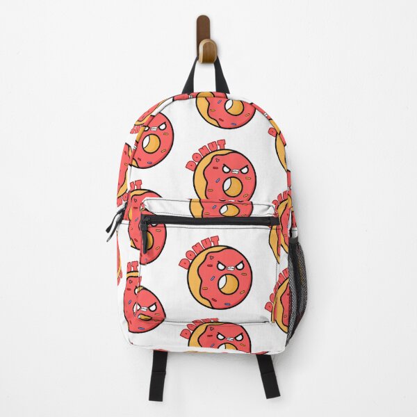 Item preview, Cute Cartoon Donut || Red Donut || Kawai designed and sold by cookingwithten.