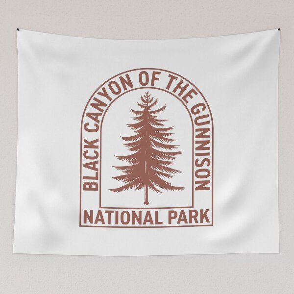 Item preview, Black Canyon National Park Colorado Vintage Tree designed and sold by HalpinDesign.