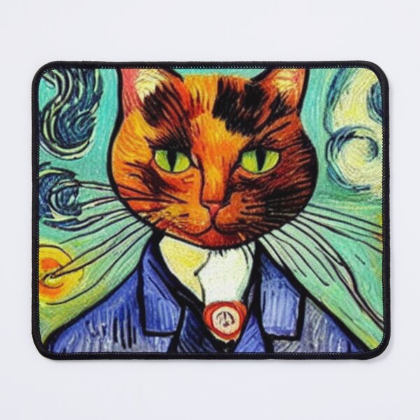 Item preview, Cat Vangogh designed and sold by Ashley Lustful.