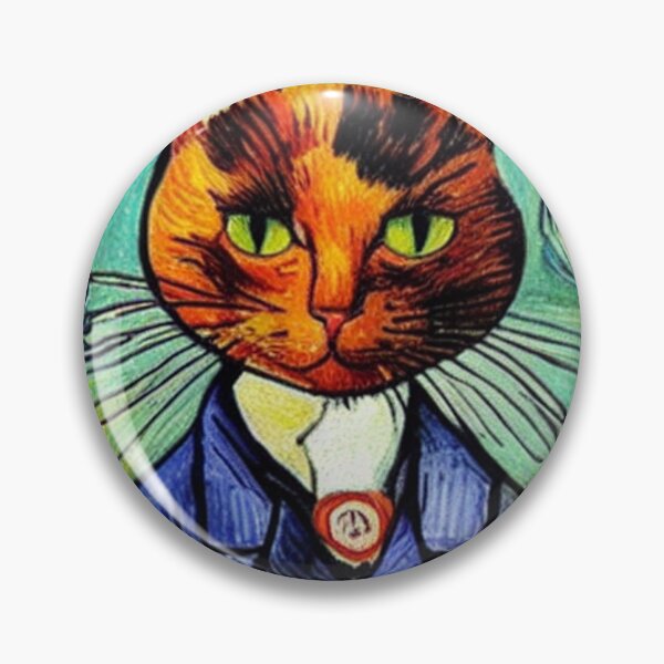 Item preview, Cat Vangogh designed and sold by Ashley Lustful.