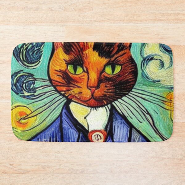 Item preview, Cat Vangogh designed and sold by Ashley Lustful.
