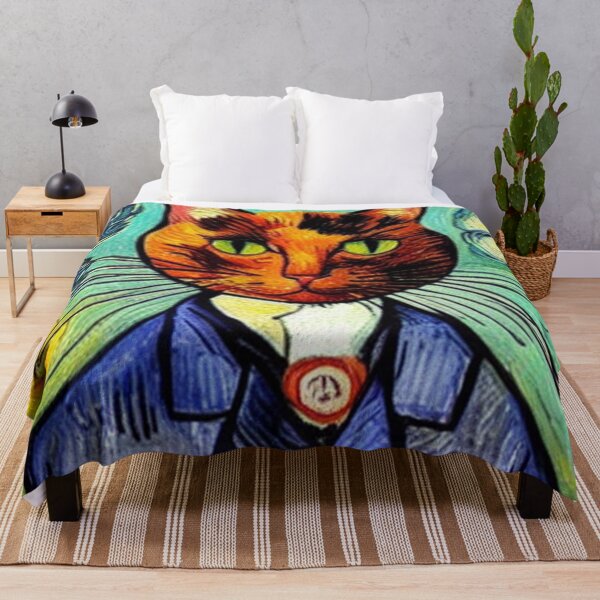 Item preview, Cat Vangogh designed and sold by Ashley Lustful.