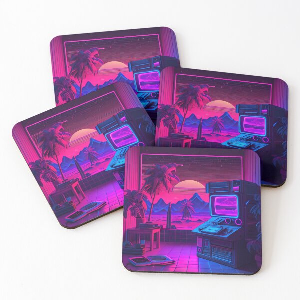 Item preview, A Synthwave Chillout Room designed and sold by LukeAiWalker.