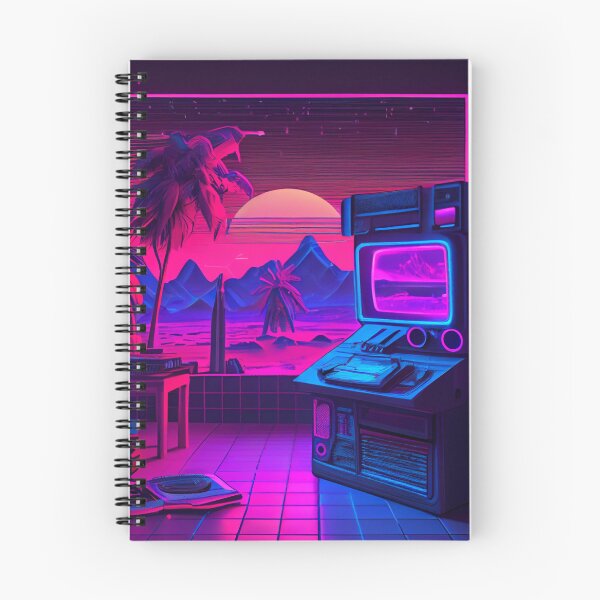 Item preview, A Synthwave Chillout Room designed and sold by LukeAiWalker.