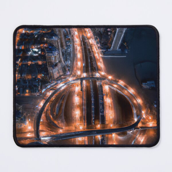 Item preview, Dubai at Night -  A City in Motion with Special Flying Vehicles and Illuminated Streets designed and sold by WBP Mart.