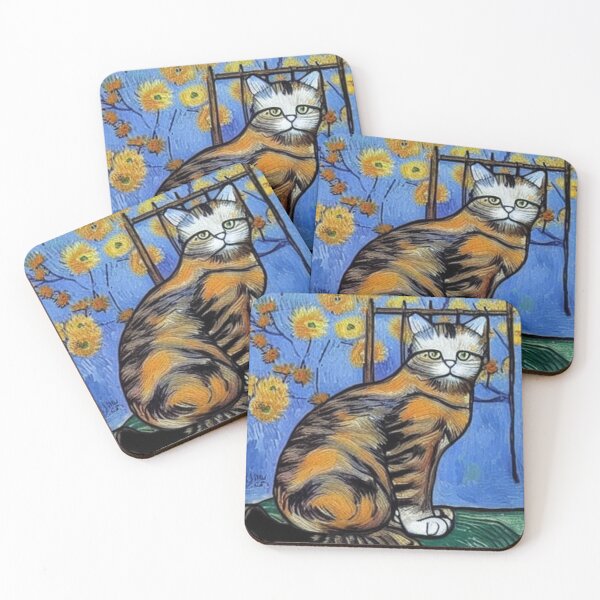 Item preview, Cat Vangogh designed and sold by Ashley Lustful.