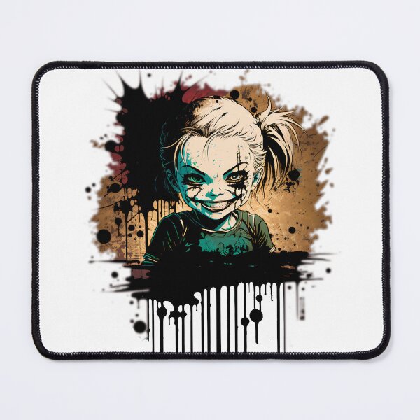 Item preview, Evil doll smiling designed and sold by flowinglobe.