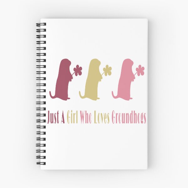 Item preview, Just A Girl Who Loves Groundhogs designed and sold by Soudesign99.