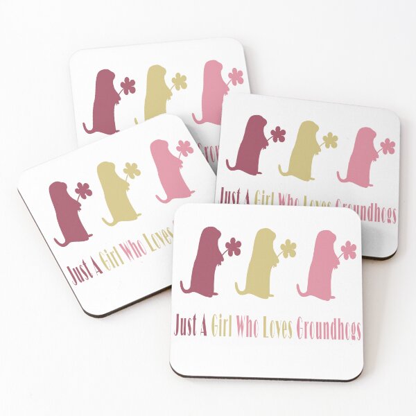 Item preview, Just A Girl Who Loves Groundhogs designed and sold by Soudesign99.