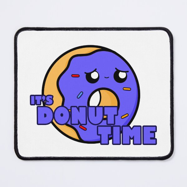 Item preview, Cute Cartoon Donut || Its Donut Time || Kawai designed and sold by cookingwithten.