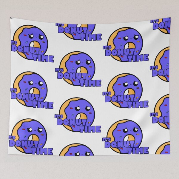 Item preview, Cute Cartoon Donut || Its Donut Time || Kawai designed and sold by cookingwithten.