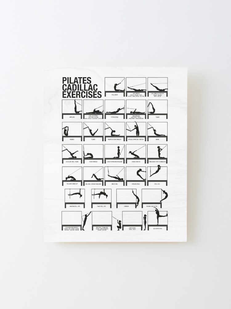 PILATES REFORMER Poster for Sale by WArtdesign