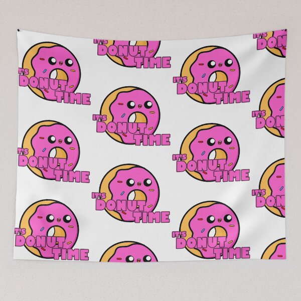 Item preview, Cute Cartoon Donut || Its Donut Time || Kawai designed and sold by cookingwithten.