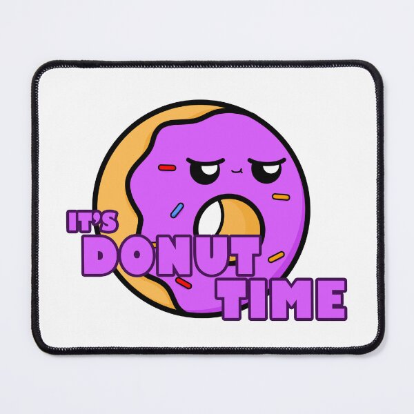 Item preview, Cute Cartoon Donut || Its Donut Time || Kawai designed and sold by cookingwithten.